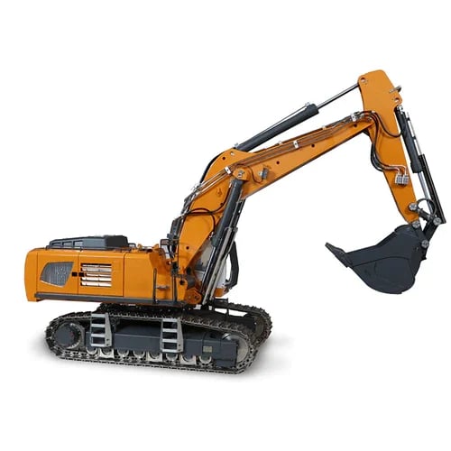 بیل مکانیکی تمام فلزی هیدرولیکی G308H با مقیاس 1/14 آماده به کار