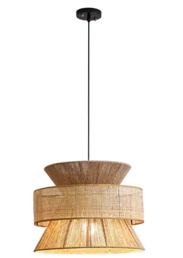 Kiri Handmade Hemp Rope Chandelier With Japanese Serenity