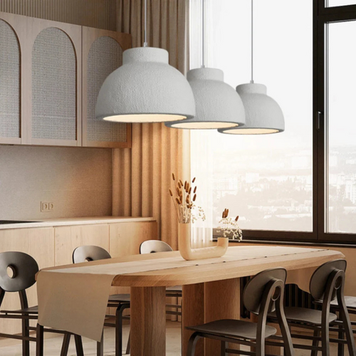 Aeris | Nordycka minimalistyczna lampa wisząca z polistyrenu