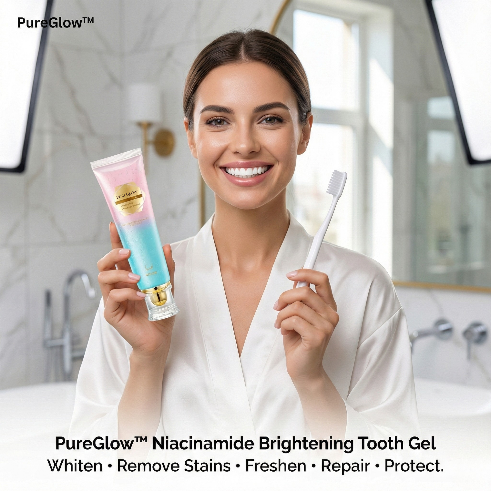 LumaBright Instant Niacinamide Brightening Toothpaste
