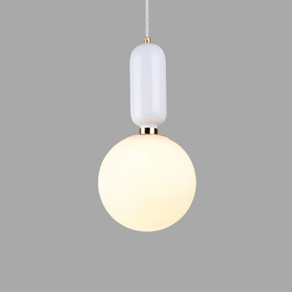 Moderní závěsná lampa Asterra do jídelny