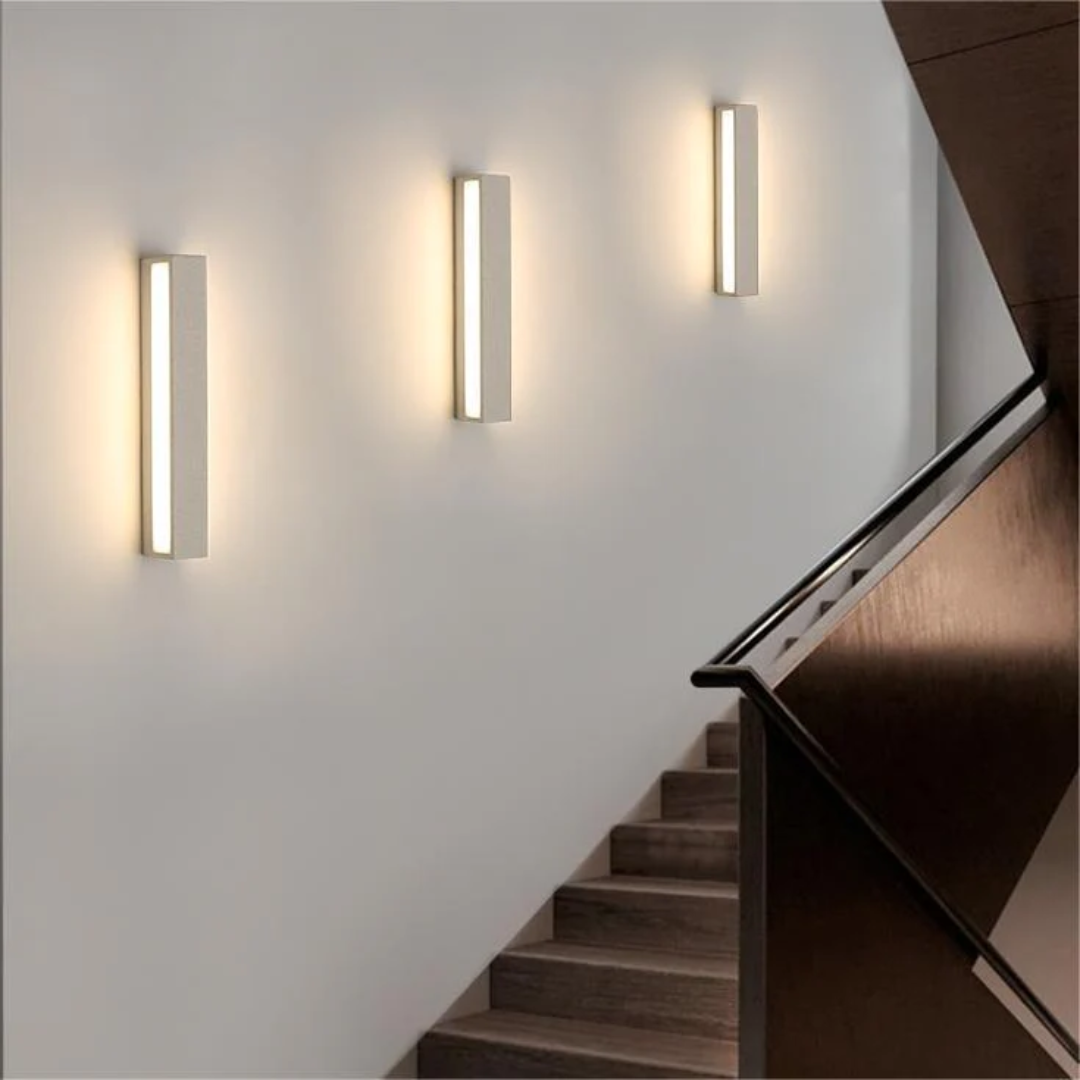 چراغ دیواری مدرن LED آسترالوم برای فضای باز، باغ‌ها و نماها