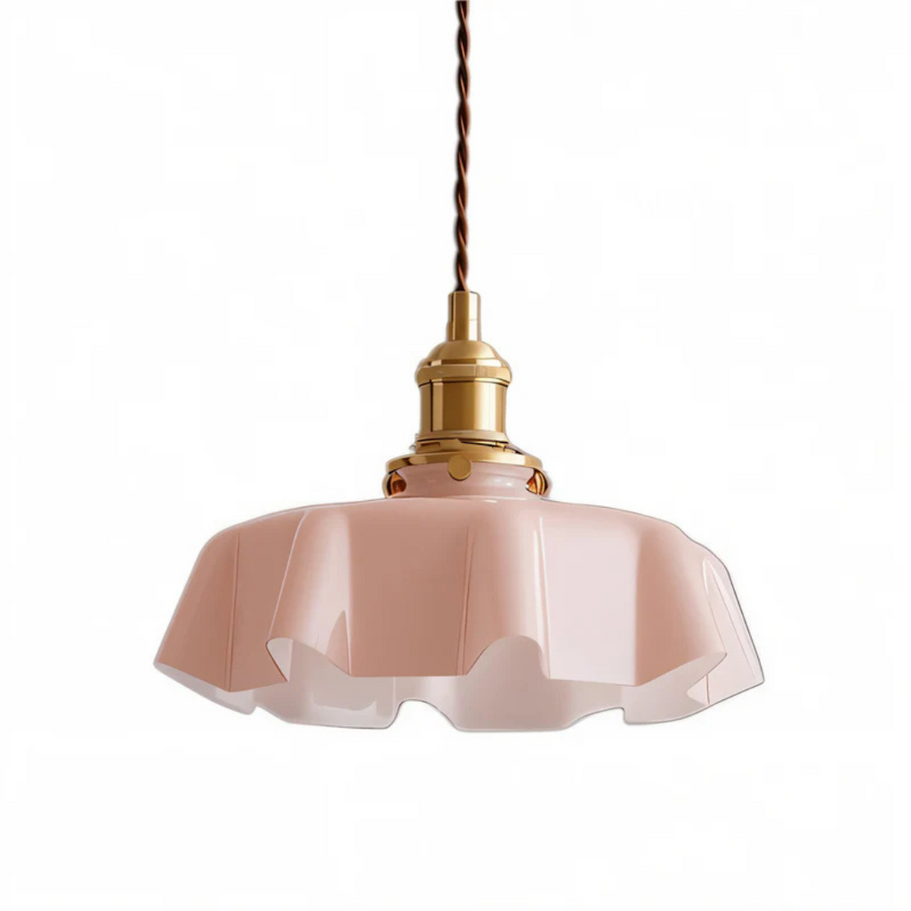 Lampada a sospensione Rosette Bloom per sala da pranzo vintage e spazi living
