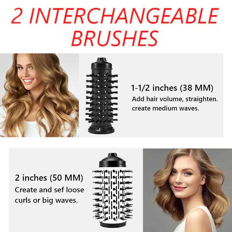 AeroGlow 3-In-1 Hairbrush For Easy Everyday Styling