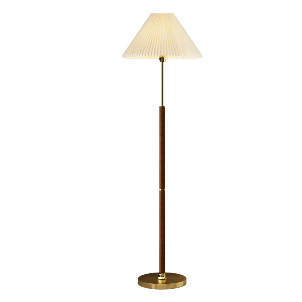 Aurea Reispapier-Stehlampe mit sanftem Umgebungslicht