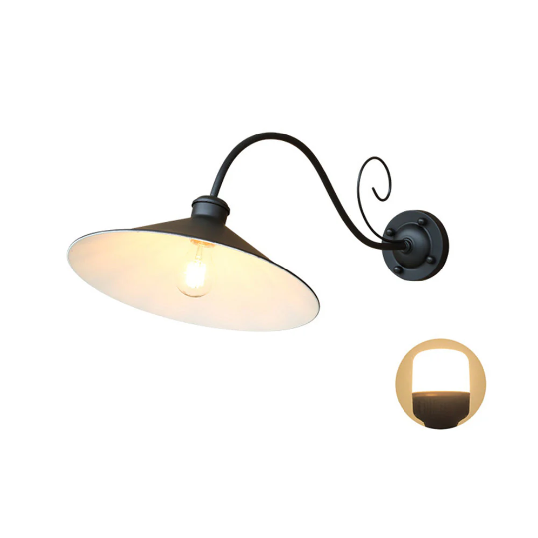 چراغ دیواری فضای باز آوریلیا وینتیج IP65 سازگار با LED