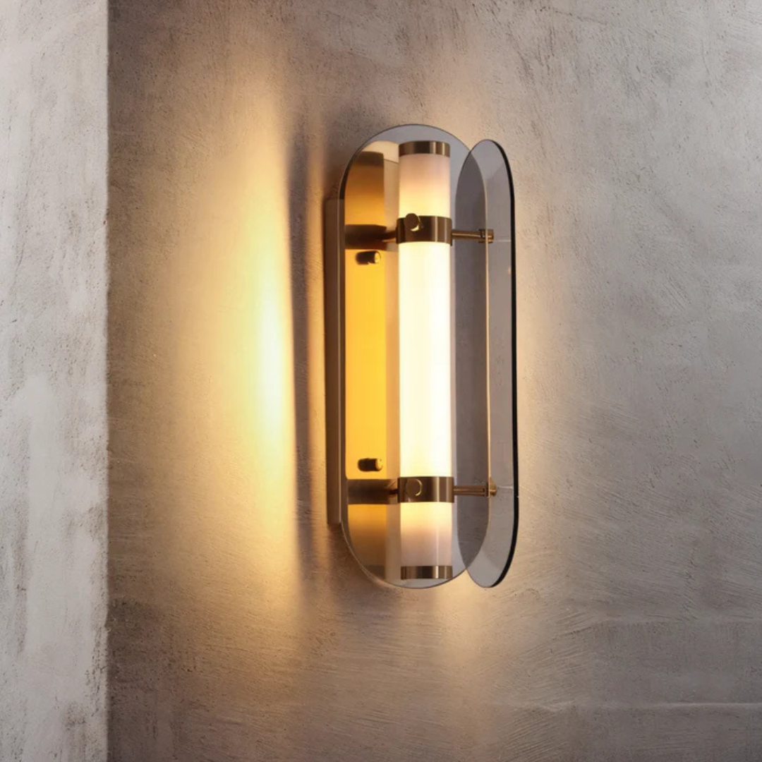 NovaLux Glas LED-Wandleuchte für moderne Innenräume