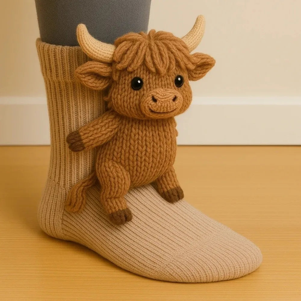 Cute Sloth Inspired Design For Everyday Fun Animal Socks