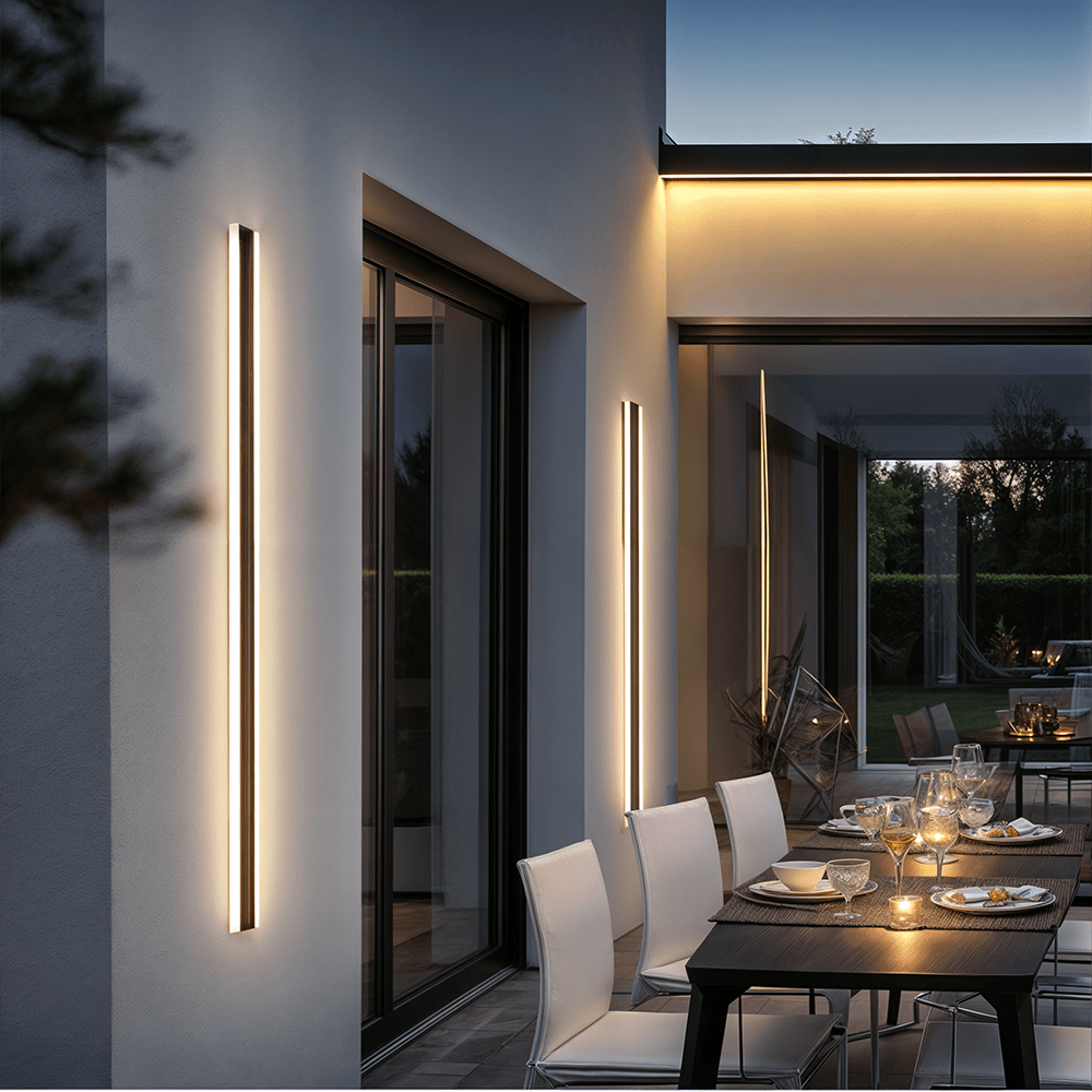 چراغ دیواری LED آلومینیومی بیرونی کیرلوس با طراحی شیک
