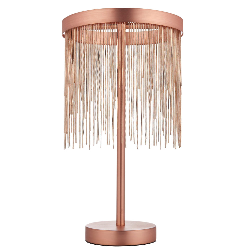 Lyra Cascade LED Table Lamp With Diffused Glow And Chains