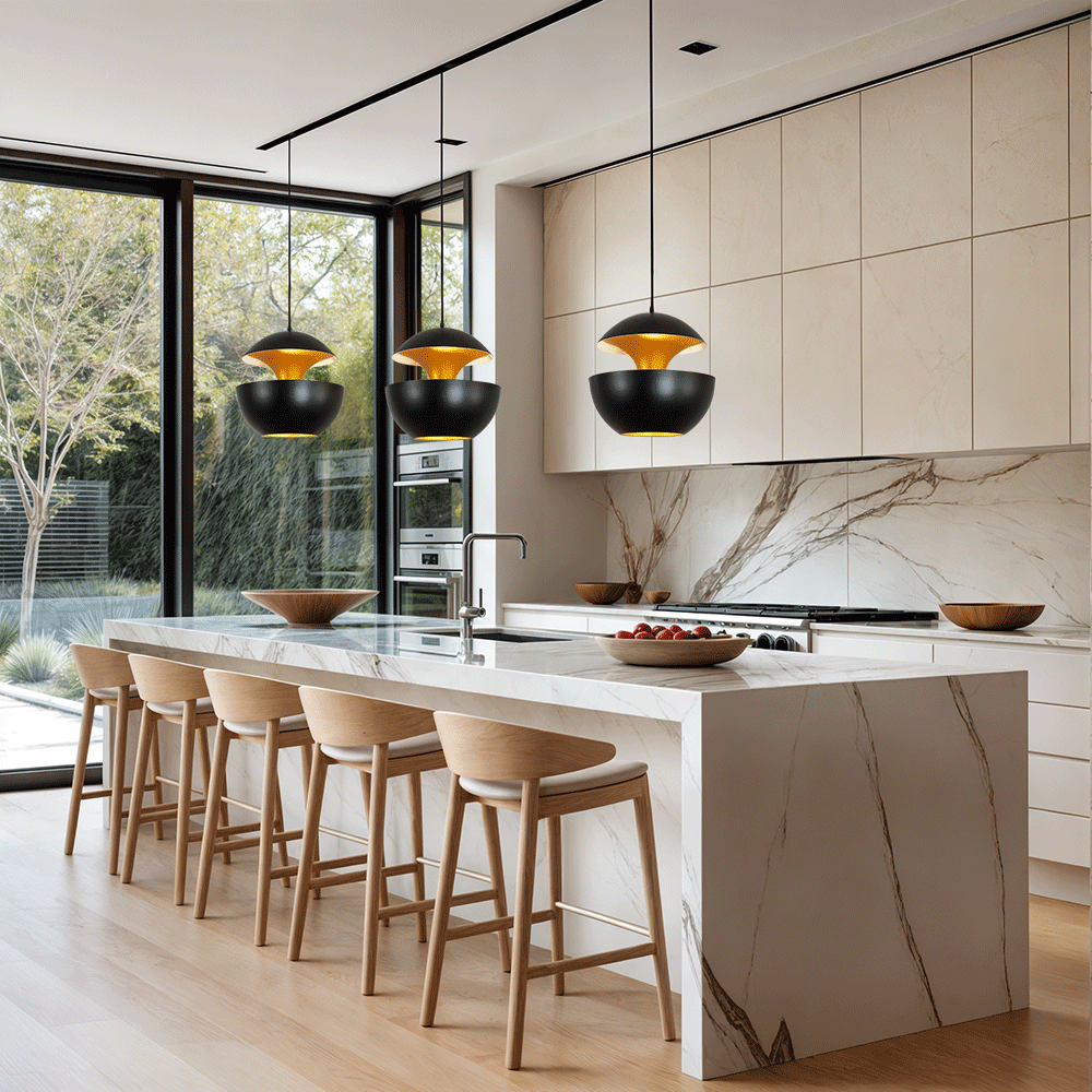 Nordic Apple Pendant Lights for Kitchen Islands and Bathrooms