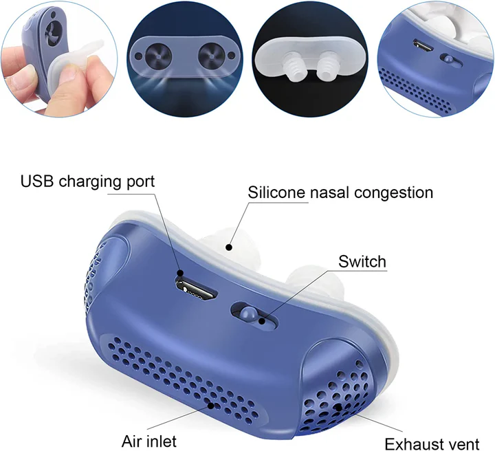 دستگاه CPAP مسافرتی جمع‌وجور برای درمان آپنه خواب و کاهش خرناس