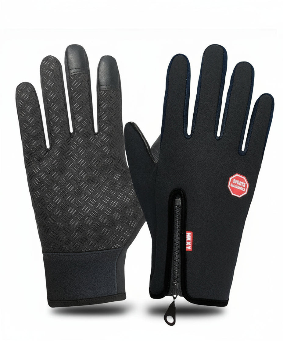 Thermally Insulated Winter Cycling Gloves For Men And Women