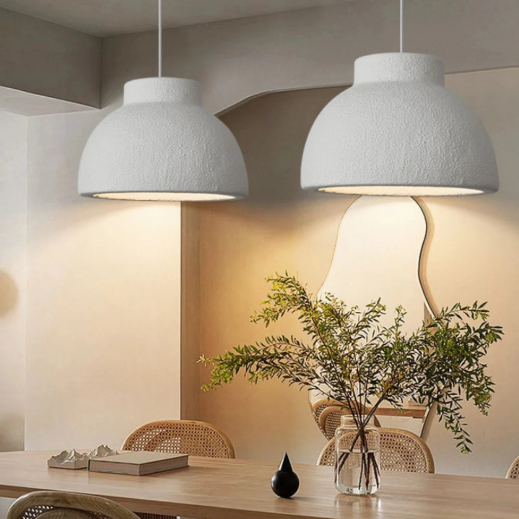 NordLuma Minimalist Scandinavian Polystyrene Pendant Light