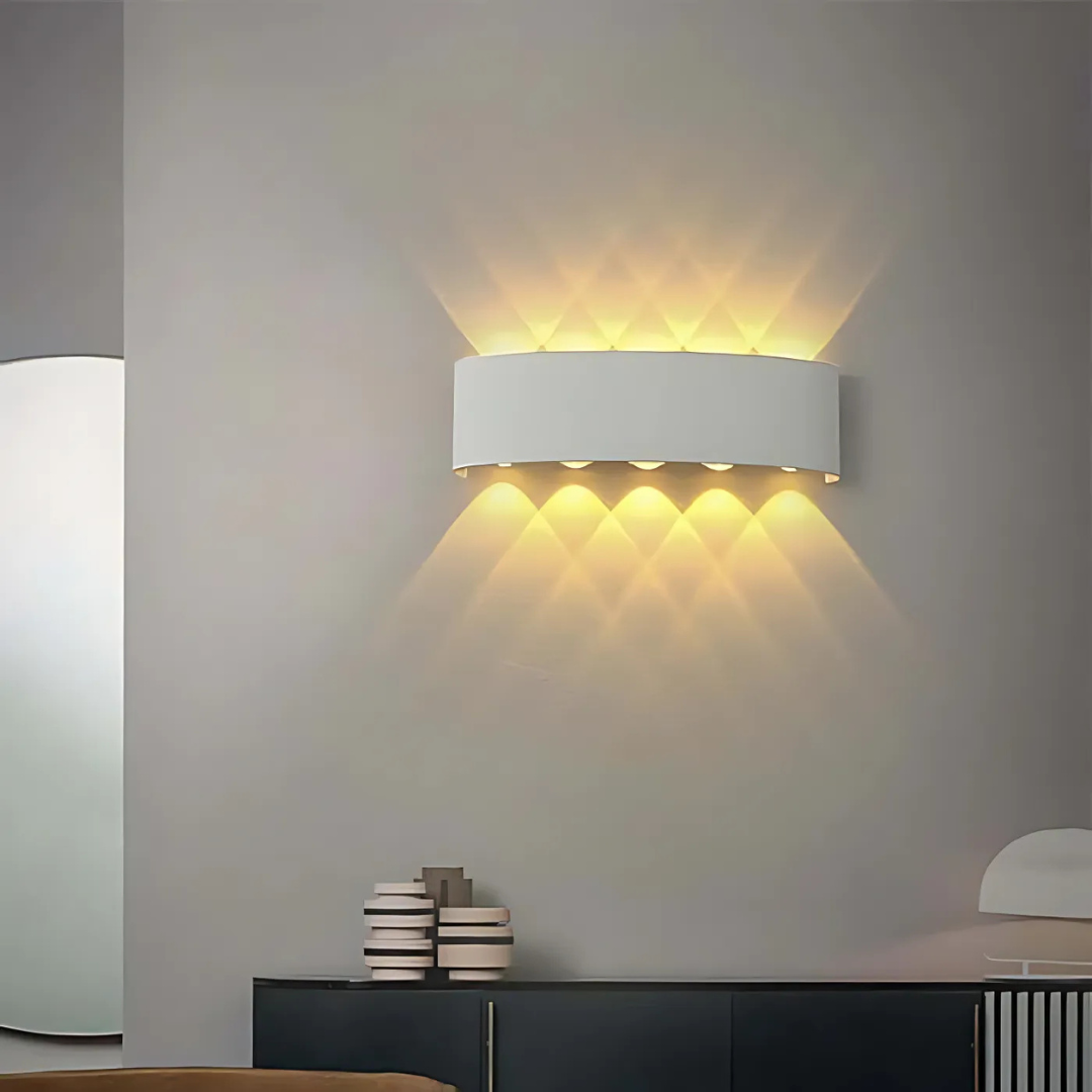 LyraNova Waterproof LED Wall Light For Indoor And Outdoor Use