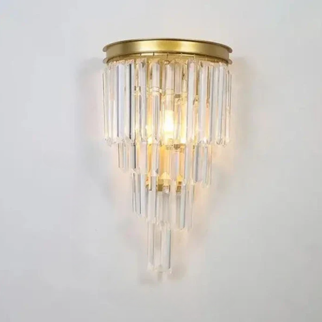 Nástěnná lampa Nyara s teplým LED světlem pro vnitřní atmosféru