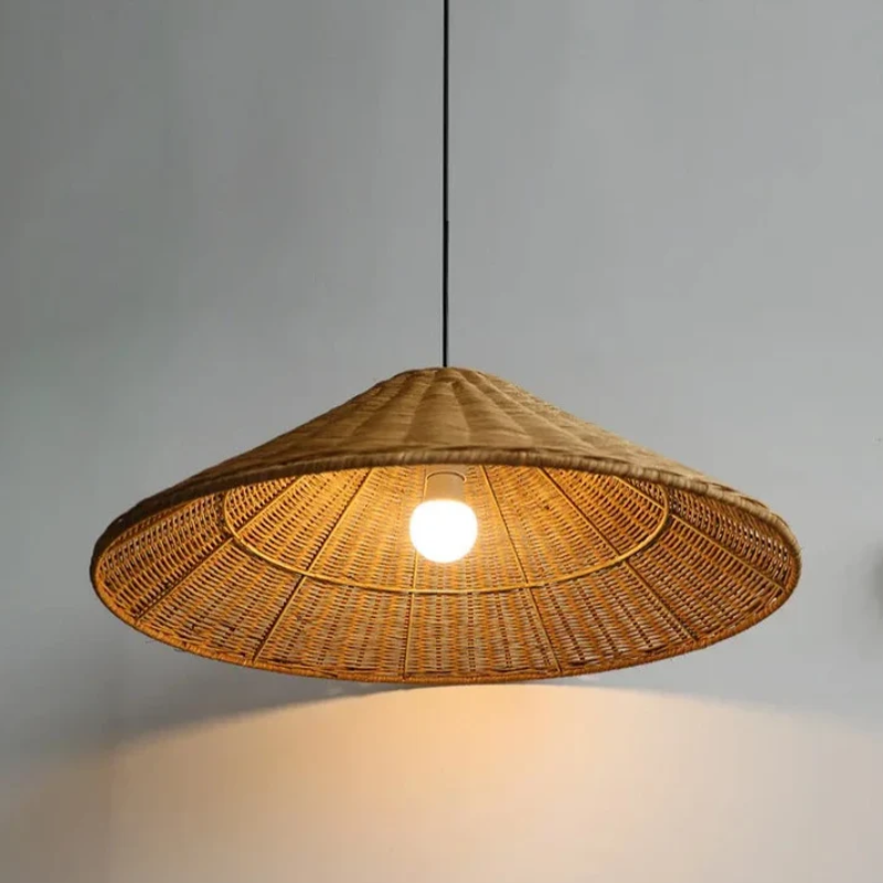 EverBamboo LED Pendant Light for Scandinavian Ceiling Decor