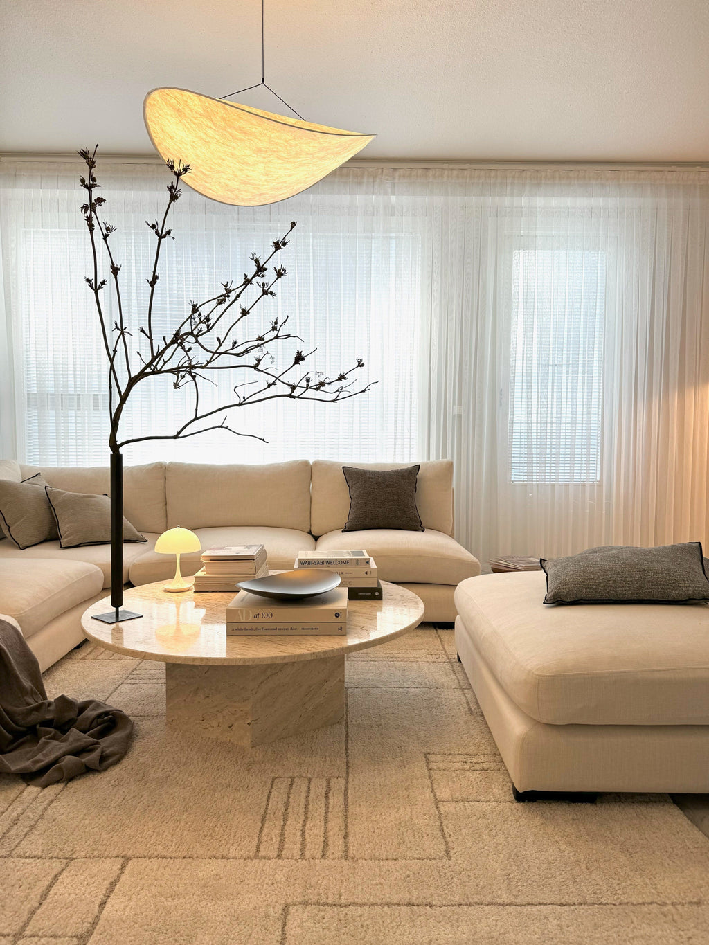 Candelabru Lynea Nordic Silk Leaf cu iluminare LED