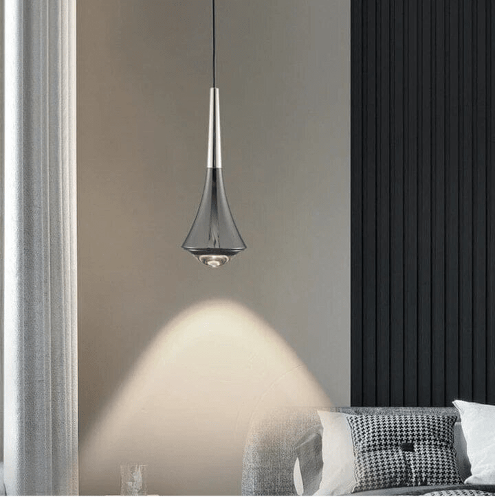 چراغ‌های آویز LED قطره شبنم اورورا با پوشش شیشه‌ای