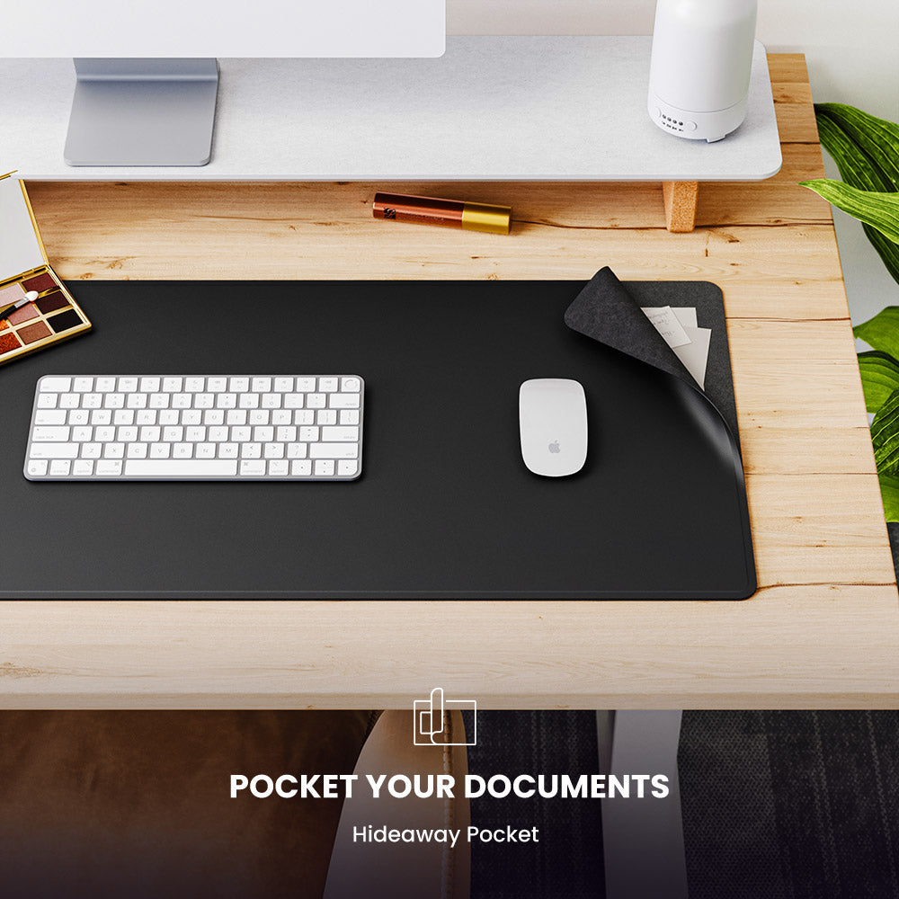 NovaCharge Wireless Charging Desk Mat for Modern Workspaces