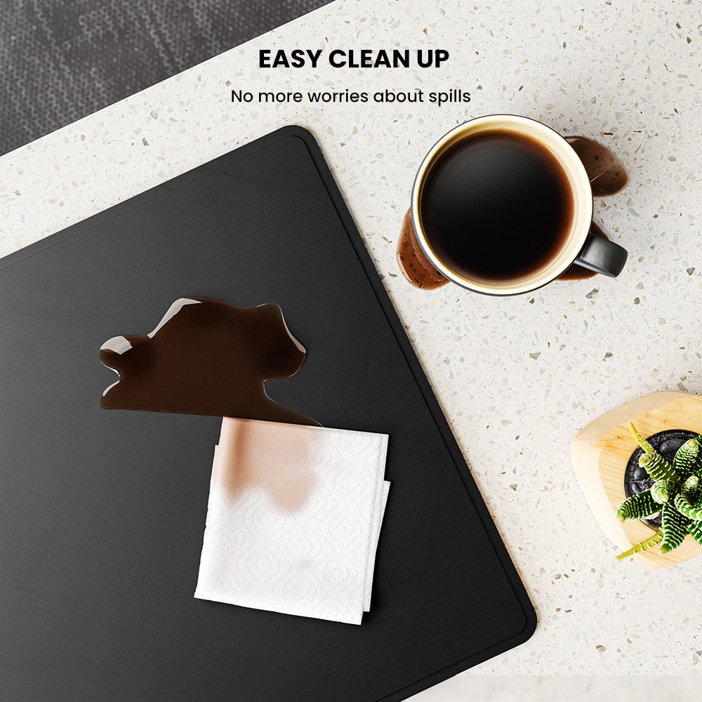 NovaCharge Wireless Charging Desk Mat for Modern Workspaces