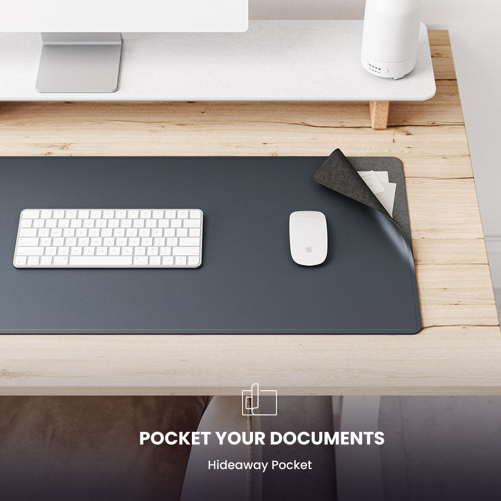 NovaCharge Wireless Charging Desk Mat for Modern Workspaces