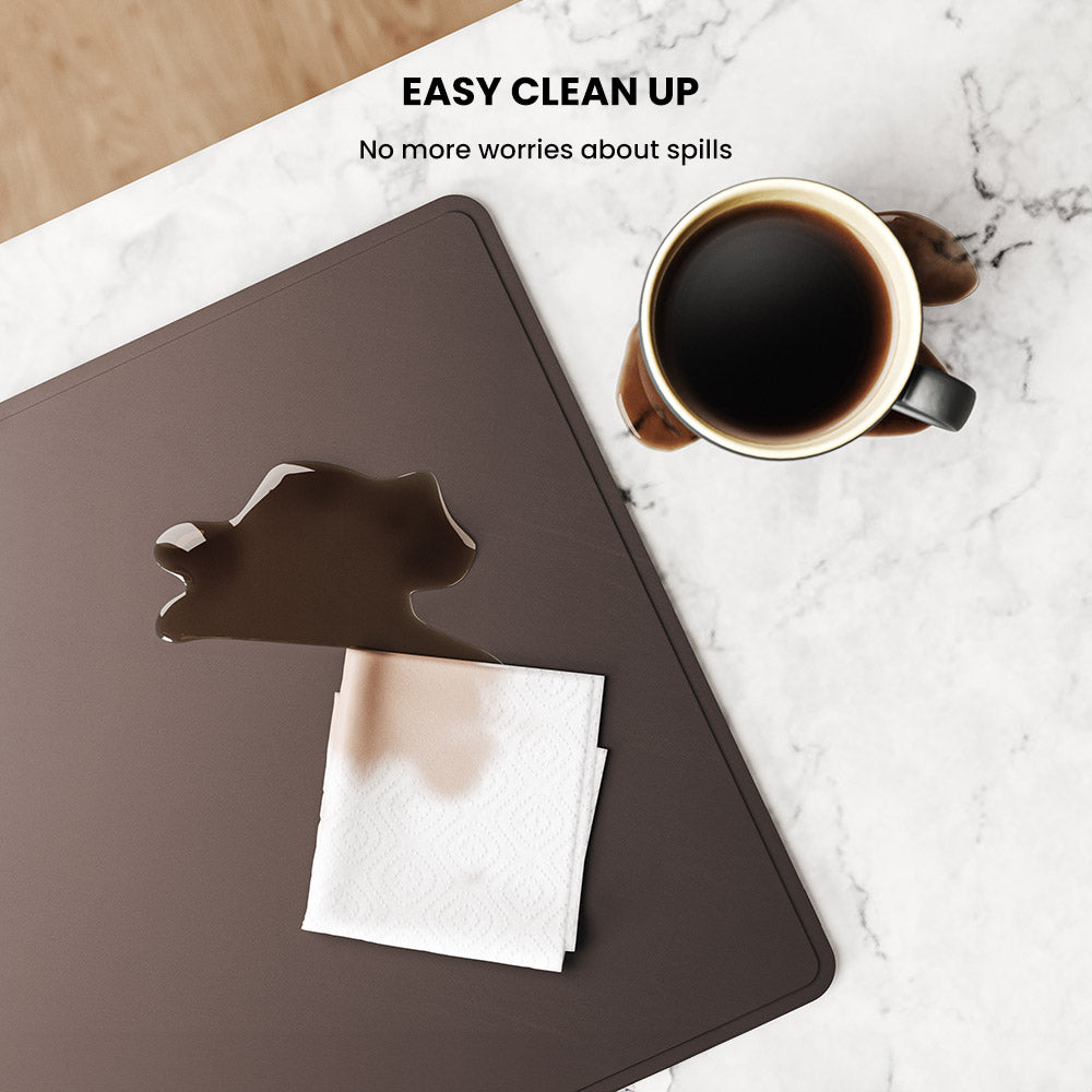 NovaCharge Wireless Charging Desk Mat for Modern Workspaces