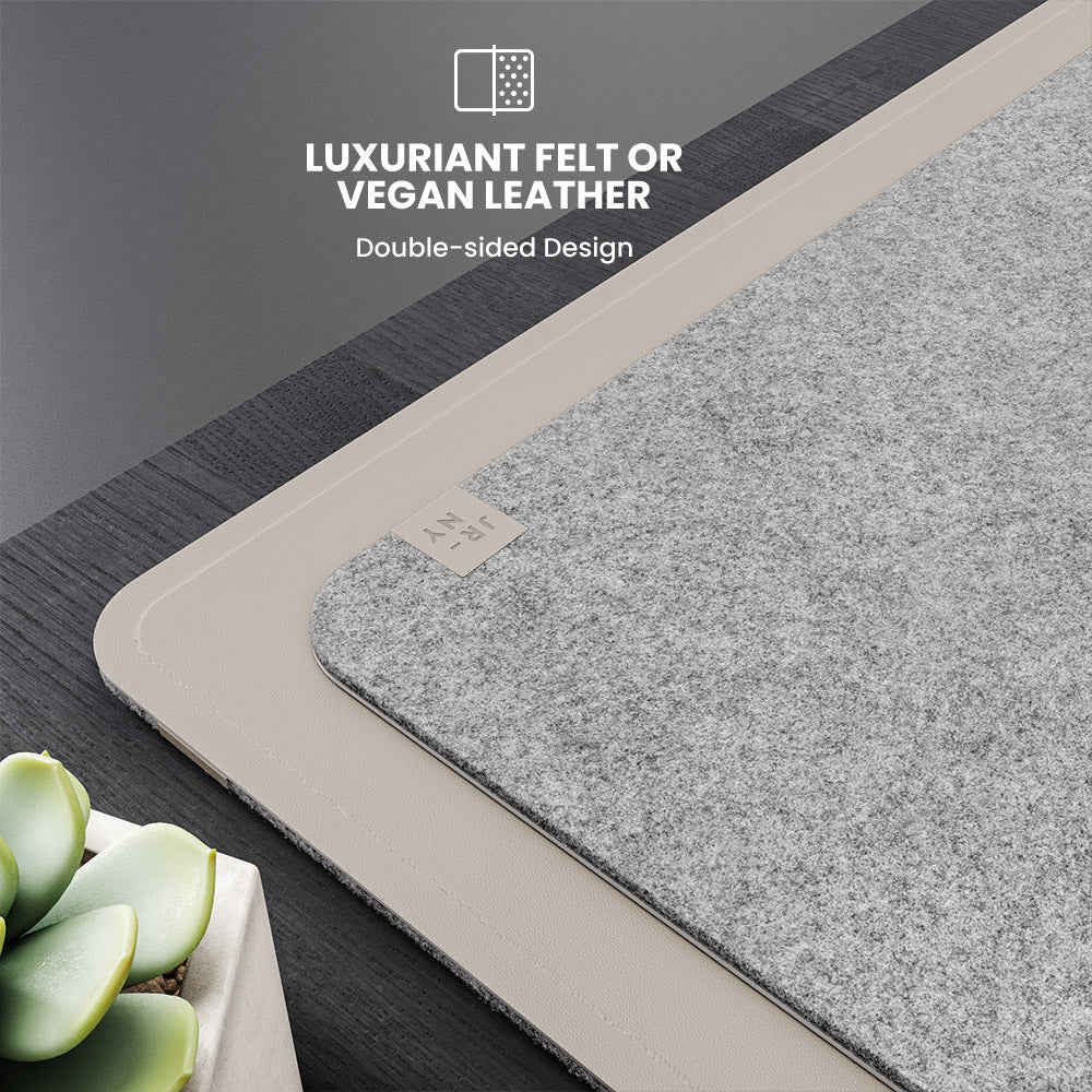 NovaCharge Wireless Charging Desk Mat for Modern Workspaces