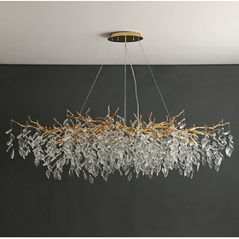 Lampadario a Bracci in Cristallo Stile Francese per Case Moderne
