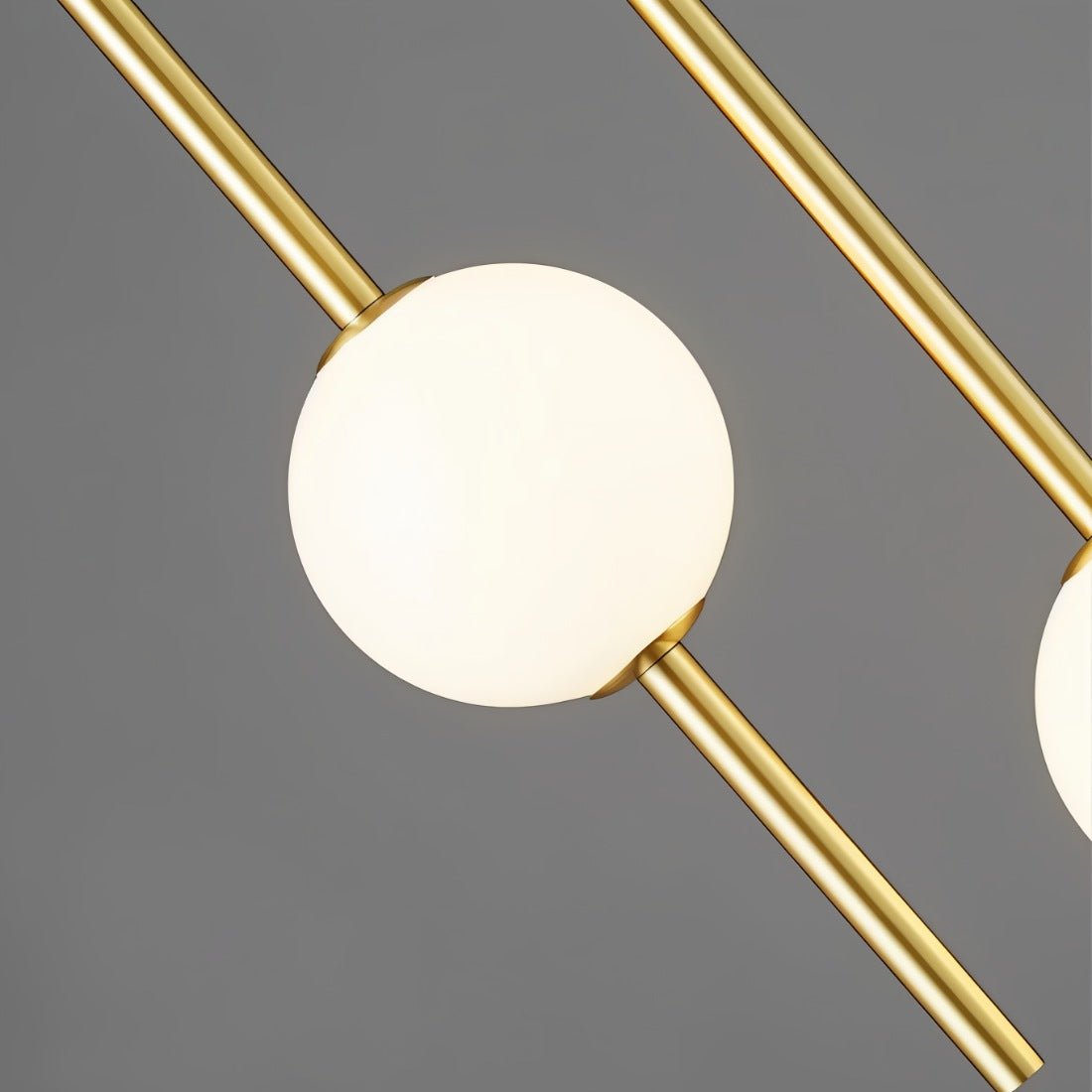 Aurelia glas- och metallpendel i nordisk stil för moderna hem