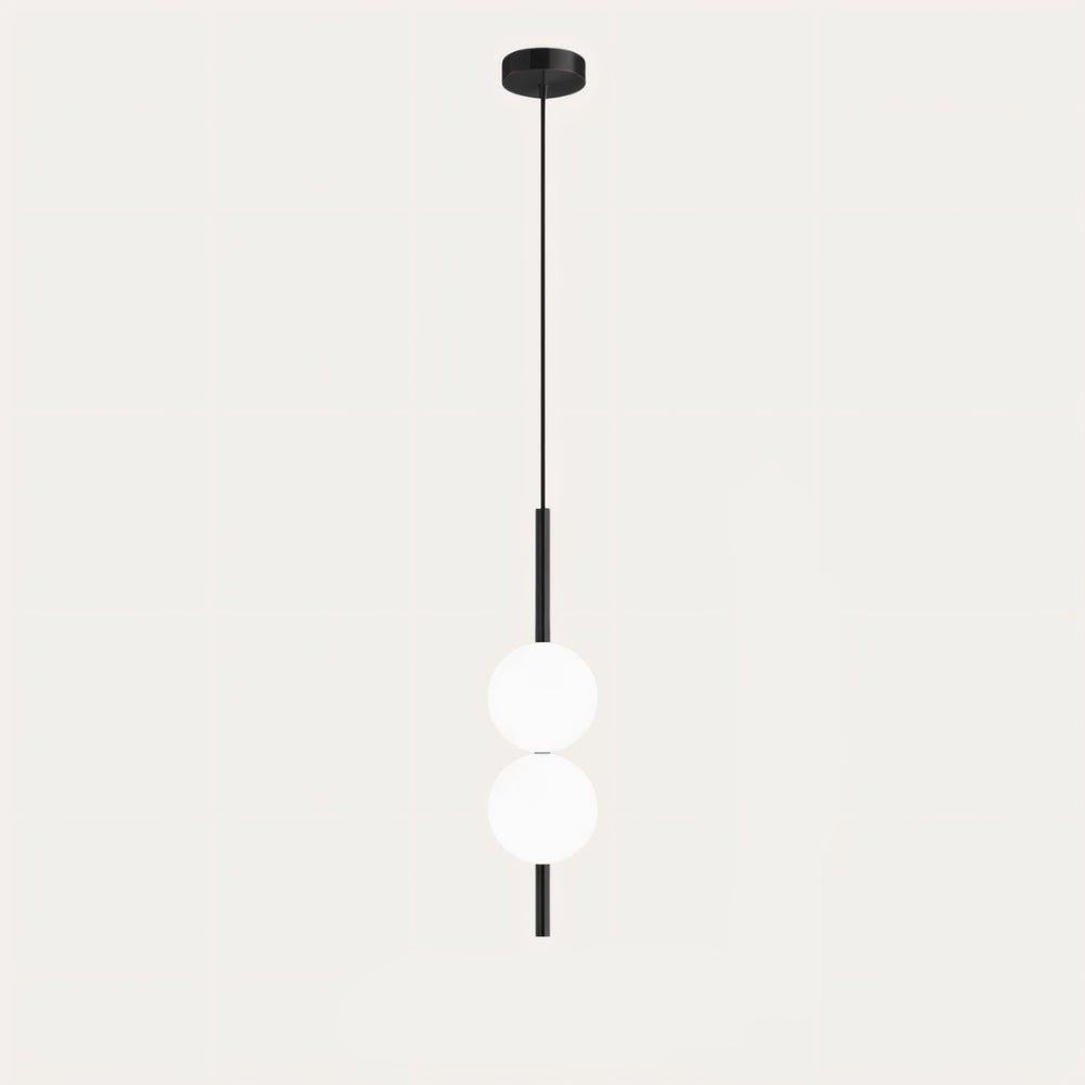 Aureli Glass and Metal Pendant Light in Nordic Style by Nythera