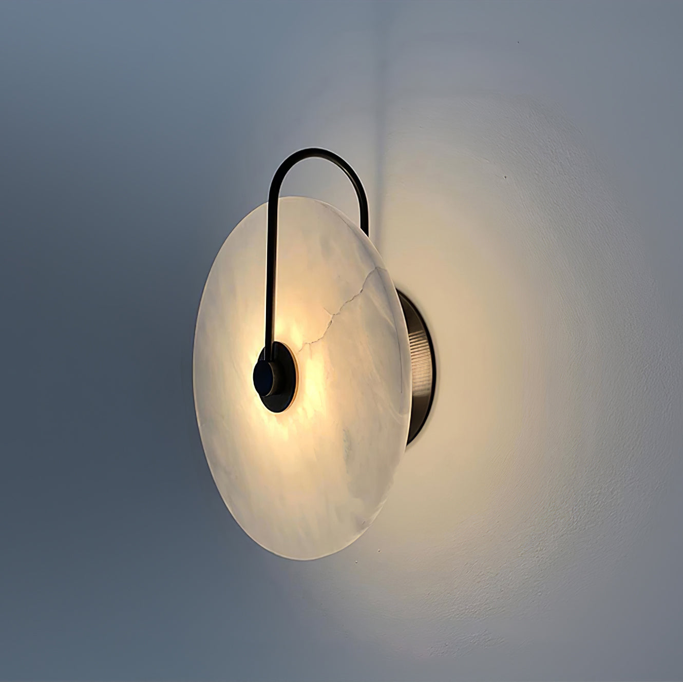 Nivora LED nástěnná lampa s teplým ambientním světlem