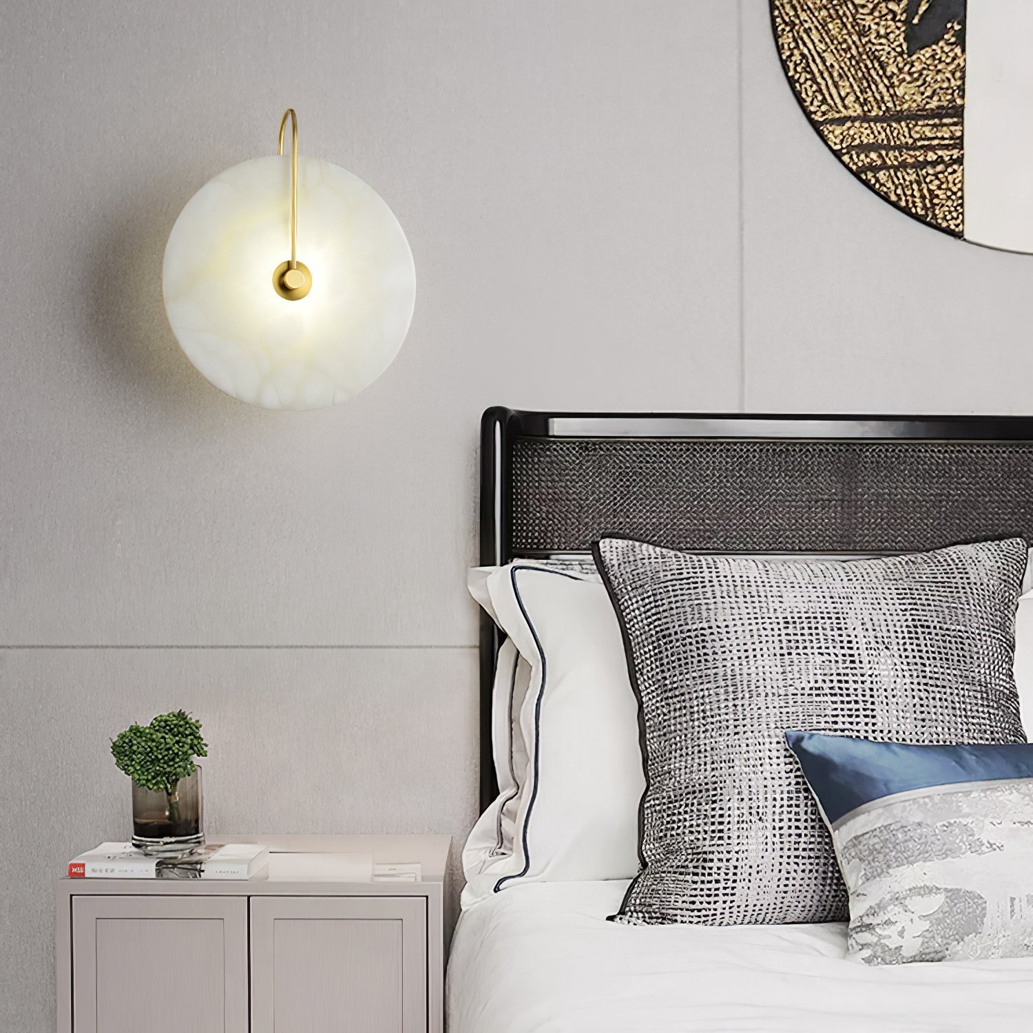 Nivora LED nástěnná lampa s teplým ambientním světlem