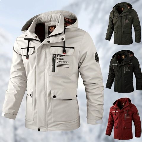 Evercrest Yukon winddichte und wasserdichte Herrenjacke für Frühling und Herbst