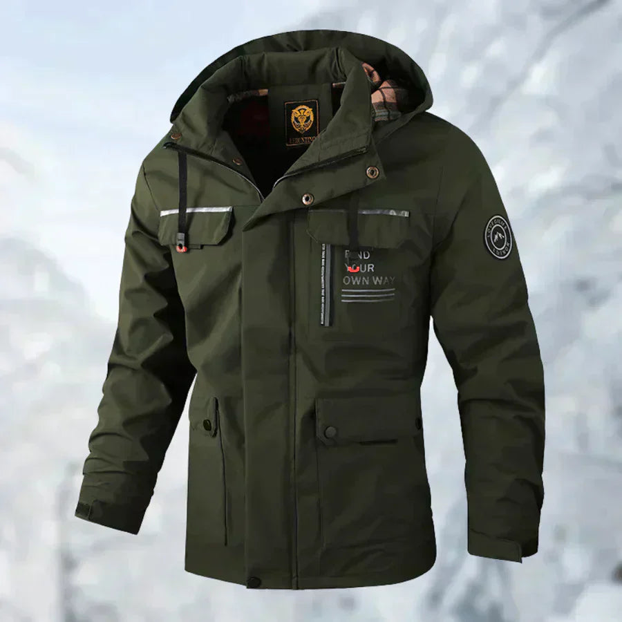 Evercrest Yukon winddichte und wasserdichte Herrenjacke für Frühling und Herbst