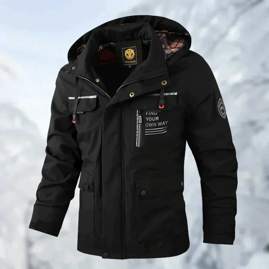 Evercrest Yukon winddichte und wasserdichte Herrenjacke für Frühling und Herbst