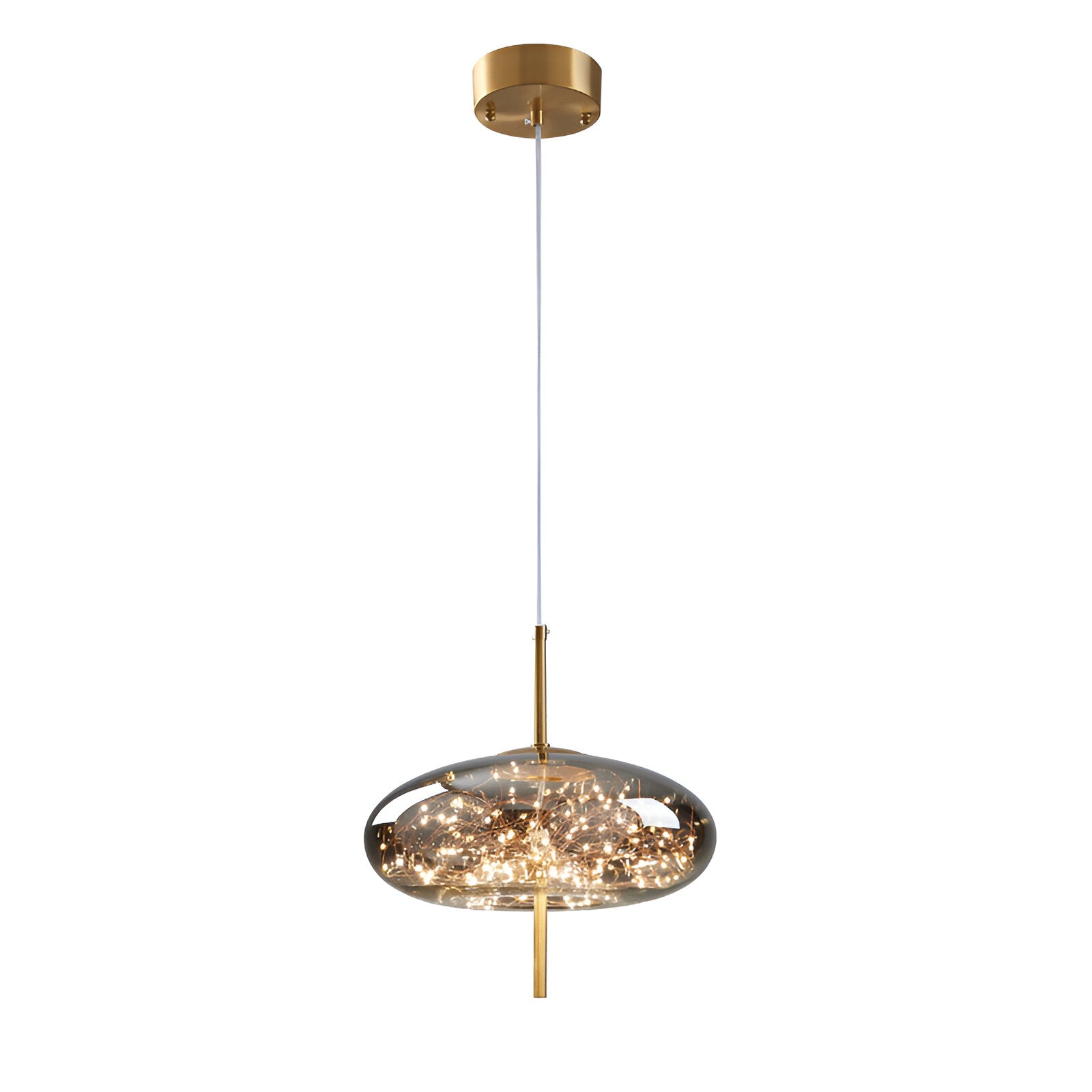 Aurora Nordic Glas-Kugel-Pendelleuchte für den Essbereich