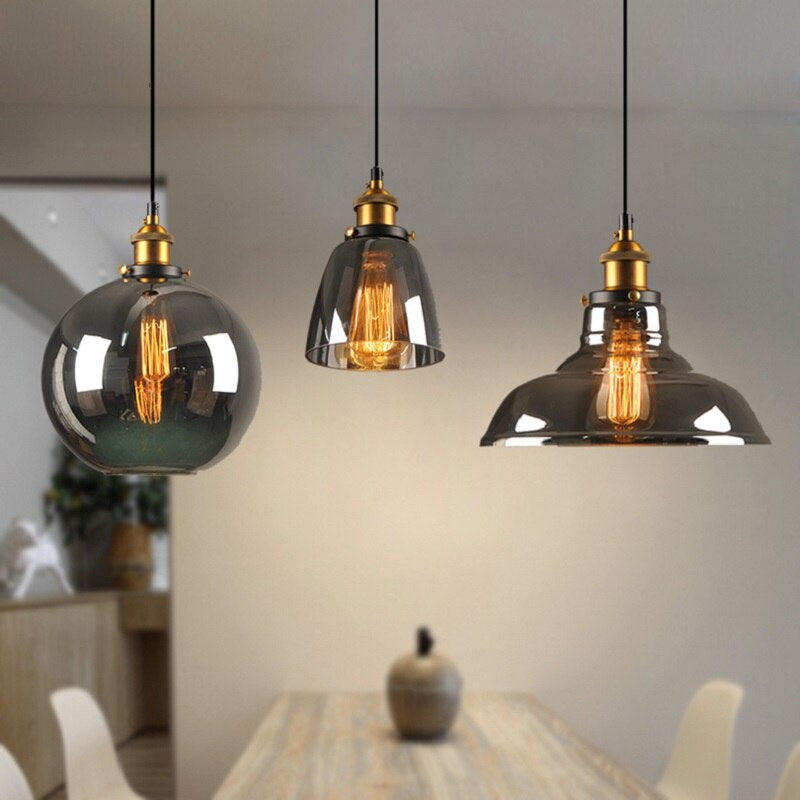 Lyra Glass Pendant Light With Adjustable Cord