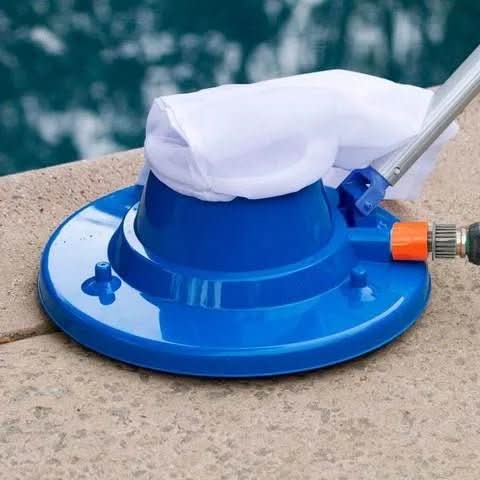 HydroPure Odkurzacz Basenowy z Mocnym Ssaniem do Liści i Brudu