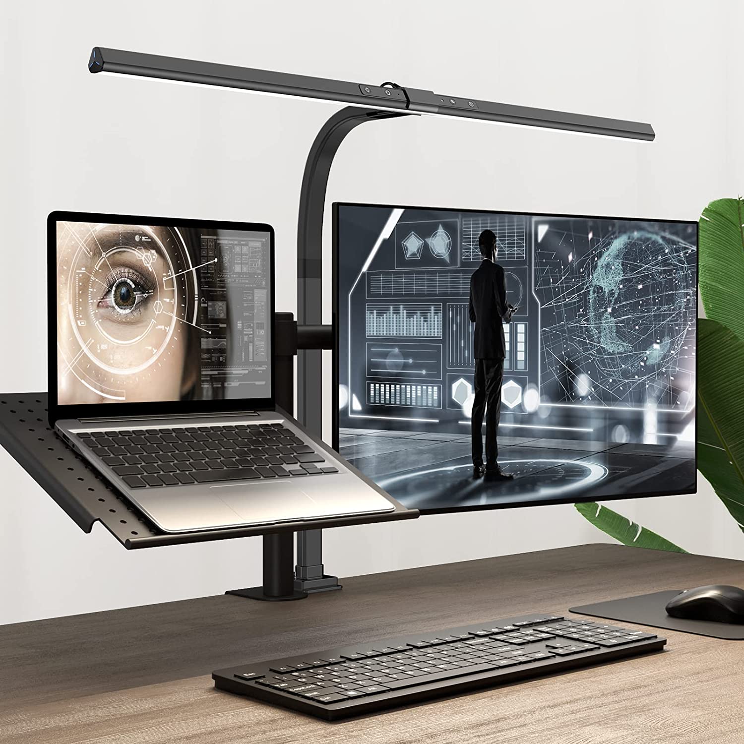 NovaClamp Desk Lamp Modern LED Task Light for Home Office