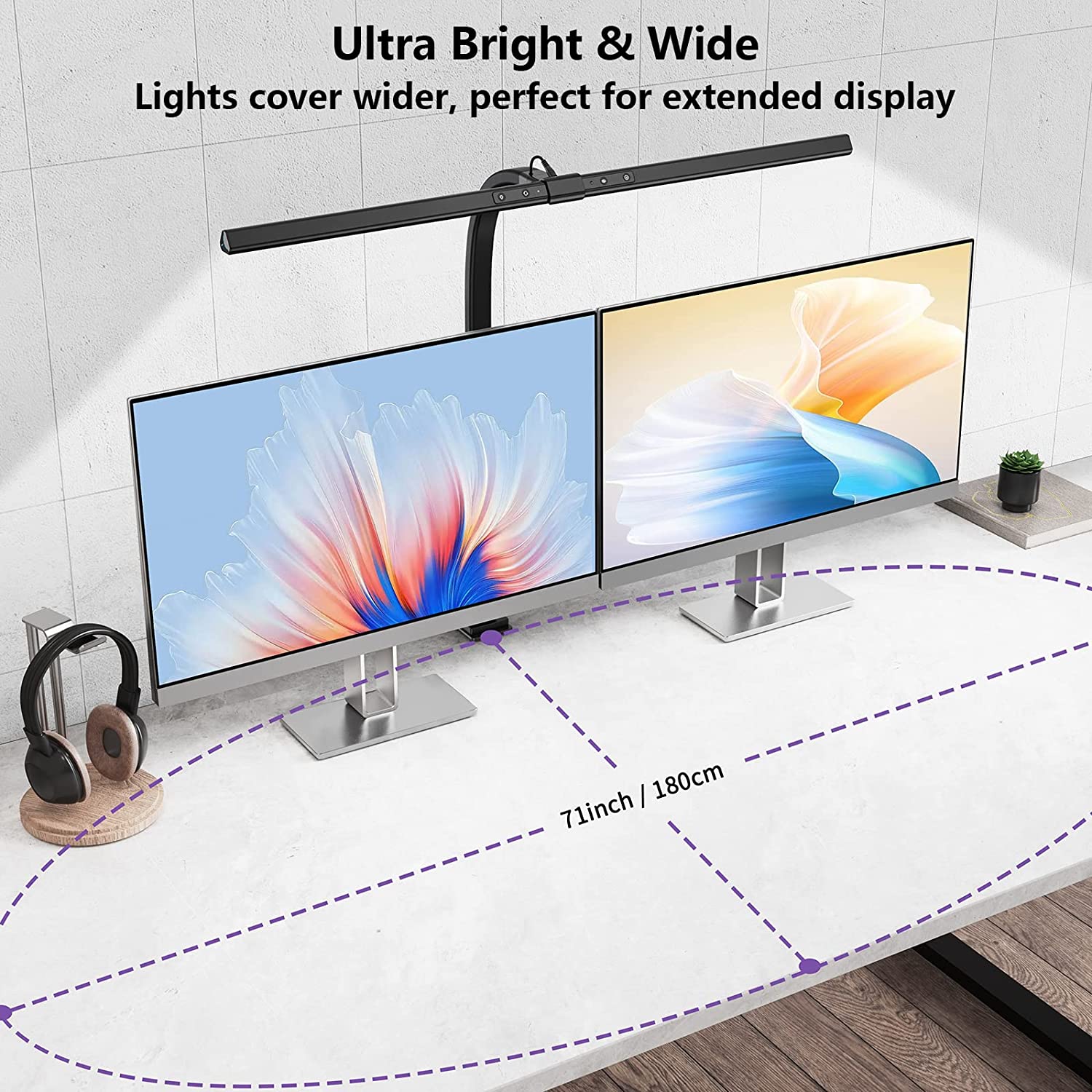 NovaClamp Desk Lamp Modern LED Task Light for Home Office