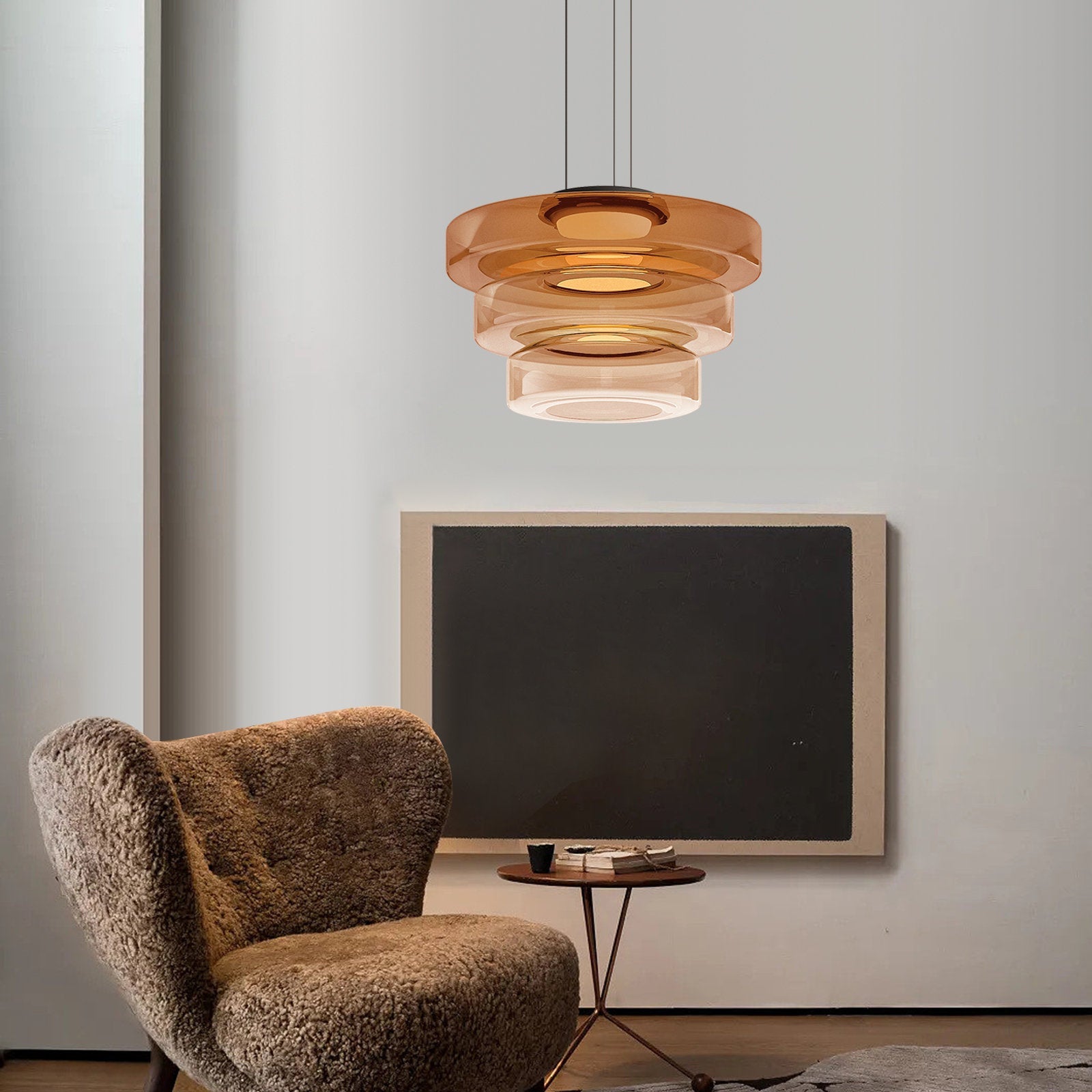 Aurelia Glass Pendant Light for Modern LED Lighting
