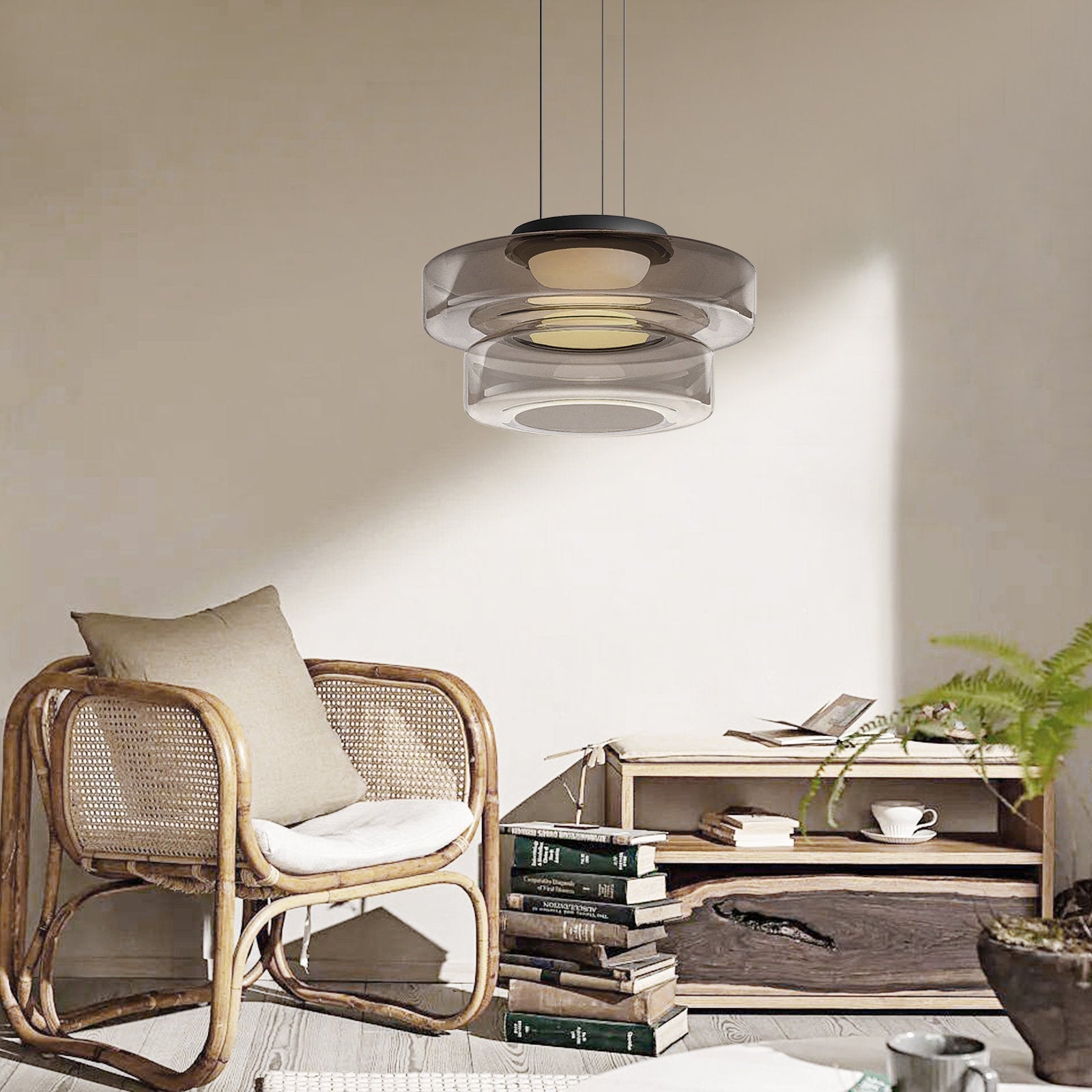 Aurelia Glass Pendant Light for Modern LED Lighting