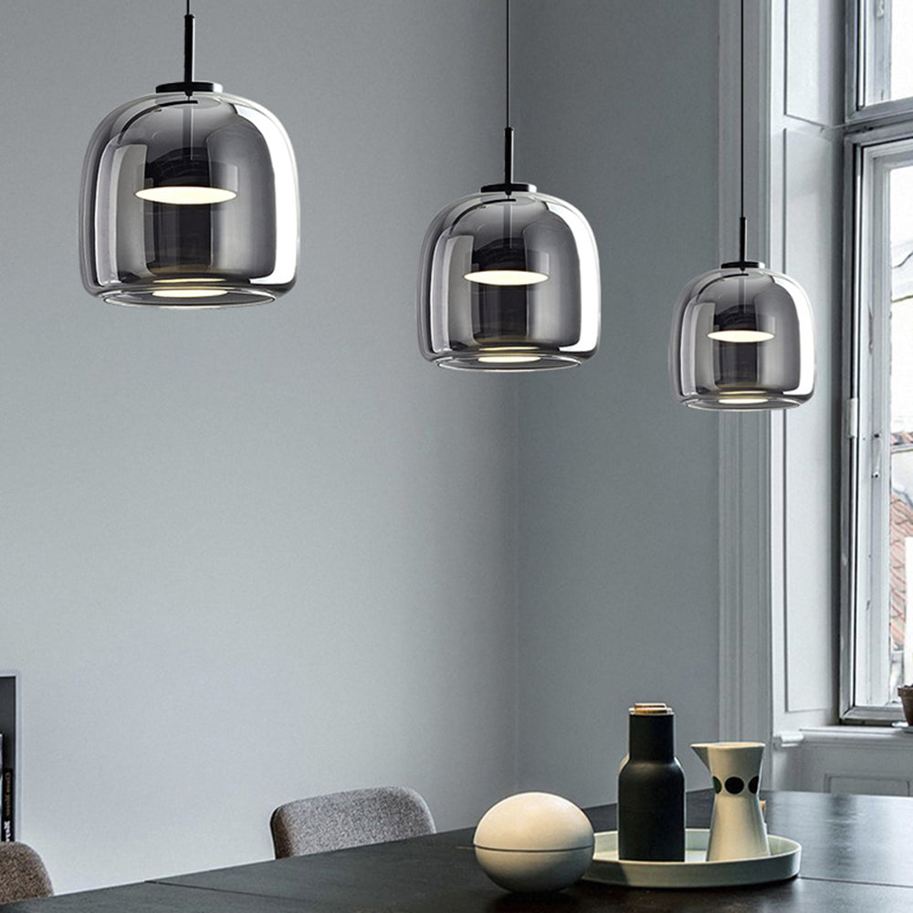 AuroraVale Retro LED závěsné svítidlo do obývacího pokoje