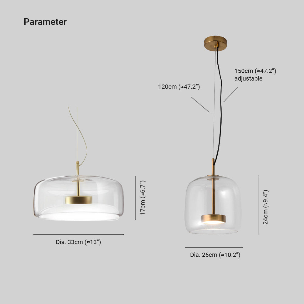 AuroraVale Retro LED závěsné svítidlo do obývacího pokoje