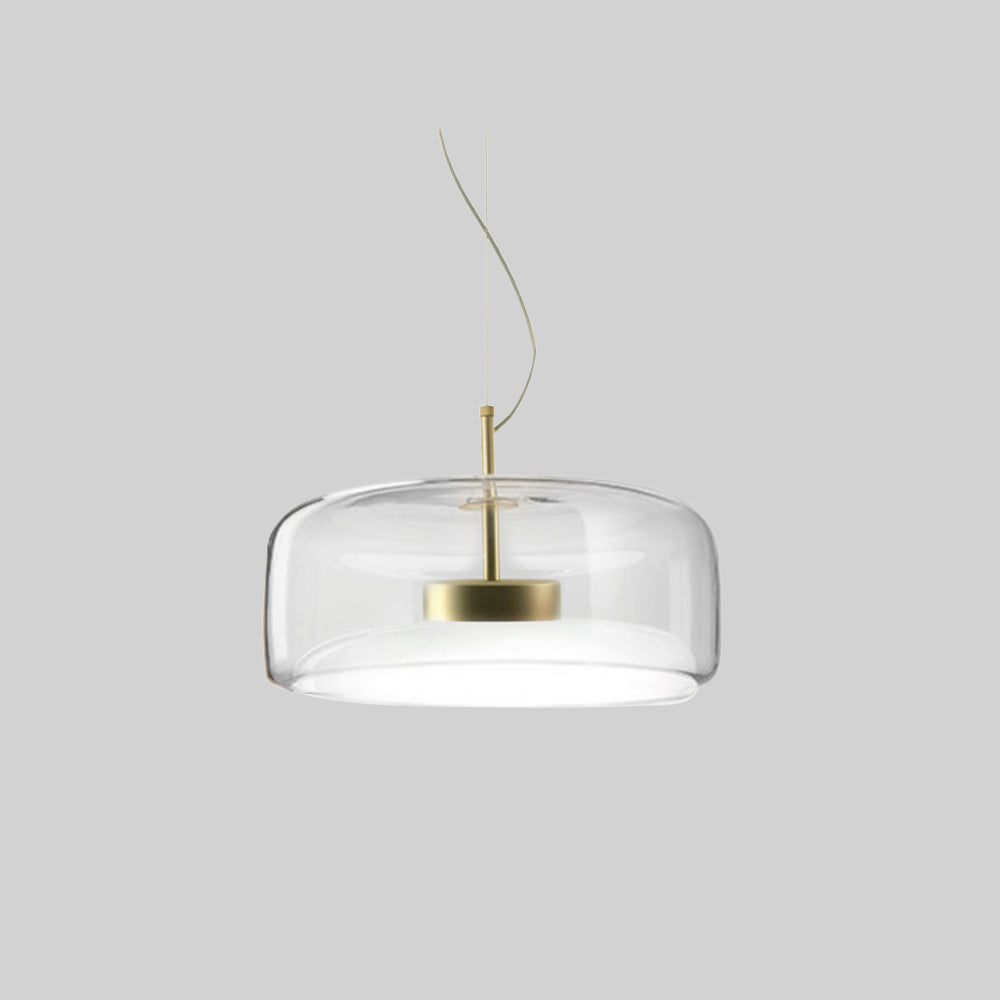 Altın ve Kehribar Kaplamalı Odalar İçin Aurex Retro LED Sarkıt Lamba