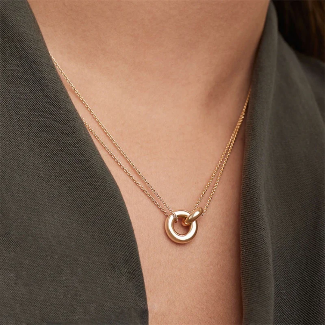 Avery Hoop Chain Halsband