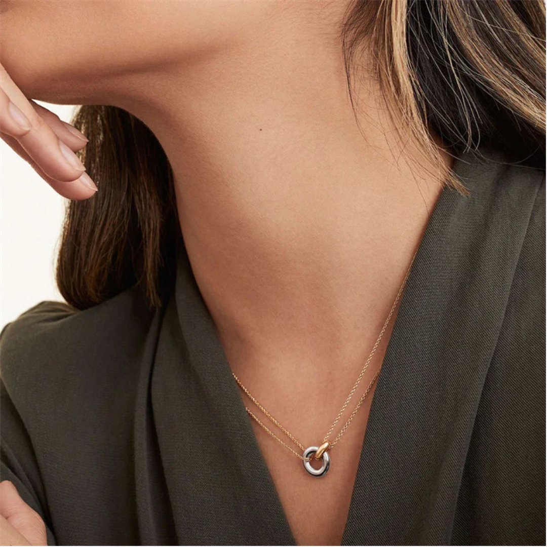 Avery Hoop Chain Halsband