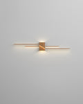 Lyra Wood Grain Minimalist LED Wall Light for Modern Interiors Eco Lighting