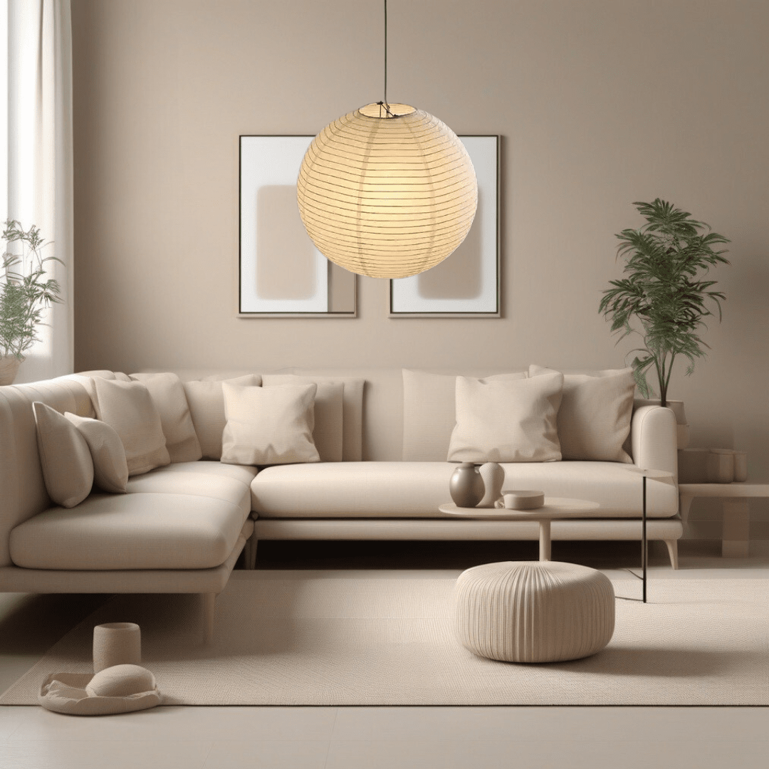 Astra Parisian Paper Balloon Pendant Lights With Cozy Glow